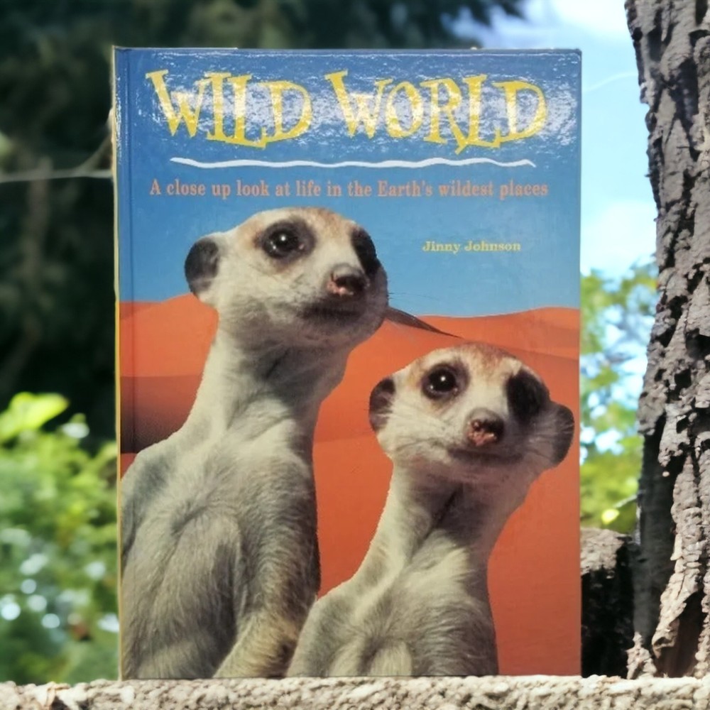 Childrens Nature Wild World by Jinny Johnson 90s HC Barnes & Noble VTG